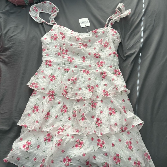 Altar’d State Ruffle Floral Dress - Picture 1 of 4